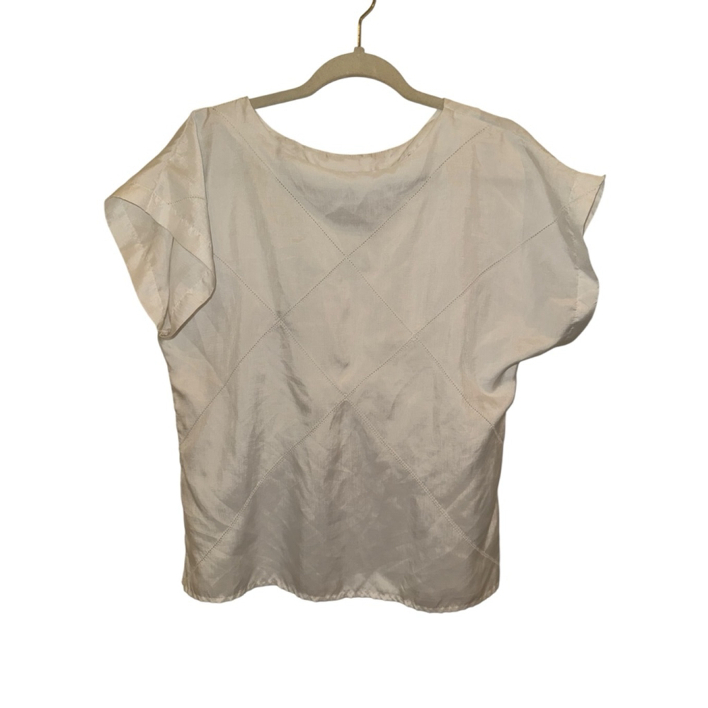 Women's Notations White Blouse Size 12